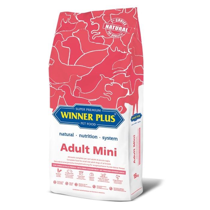 WINNER PLUS SUPER PREMIUM Adult Mini 18 kg