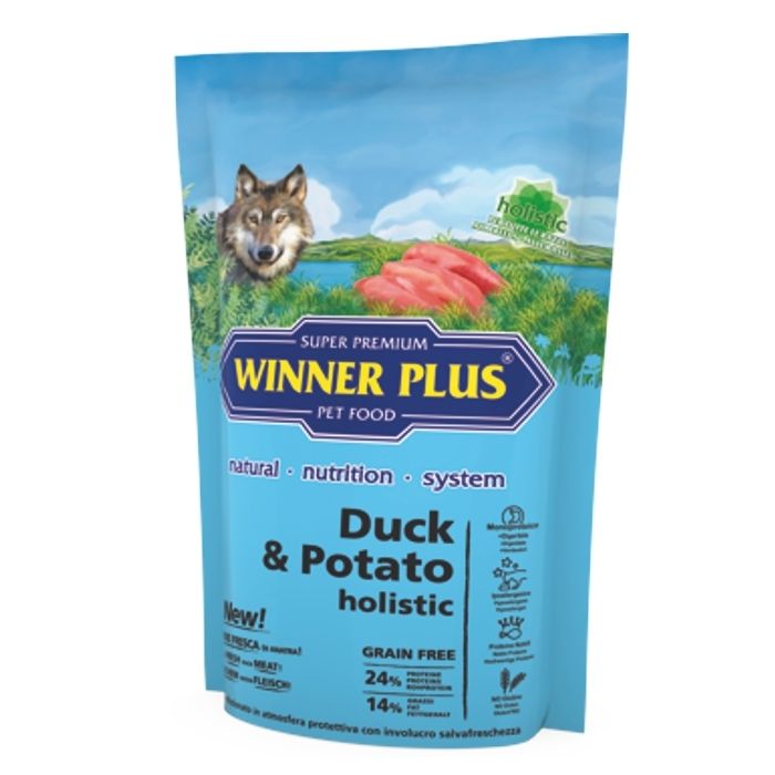 WINNER PLUS HOLISTIC "NEW" Duck & Potato 300 g