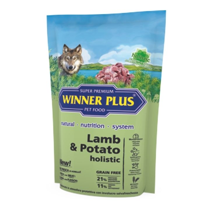 WINNER PLUS HOLISTIC "NEW" Lamb 100% & Potato 300 g
