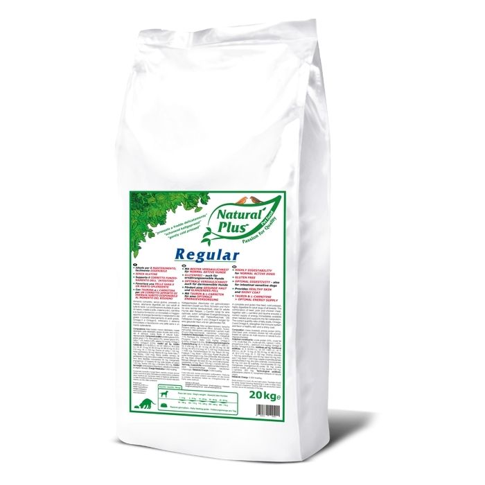 Natural Plus Regular, kaltgepresst 20 kg Züchtersack