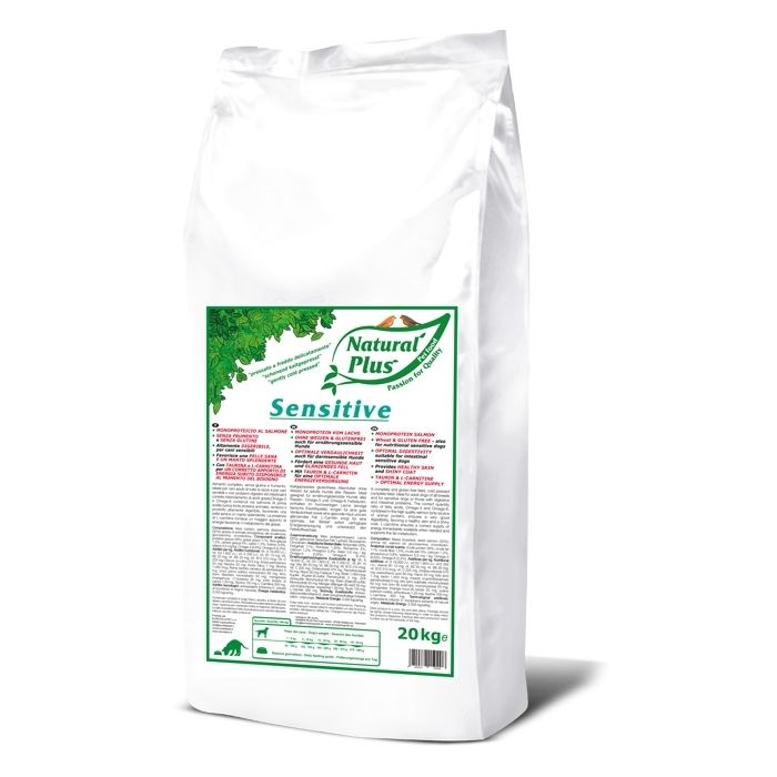 Natural Plus Sensitive, kaltgepresst 20 kg Züchtersack