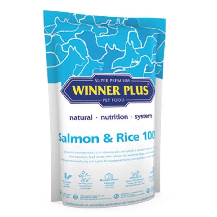 WINNER PLUS SUPER PREMIUM Salmon & Rice 100% 300 g