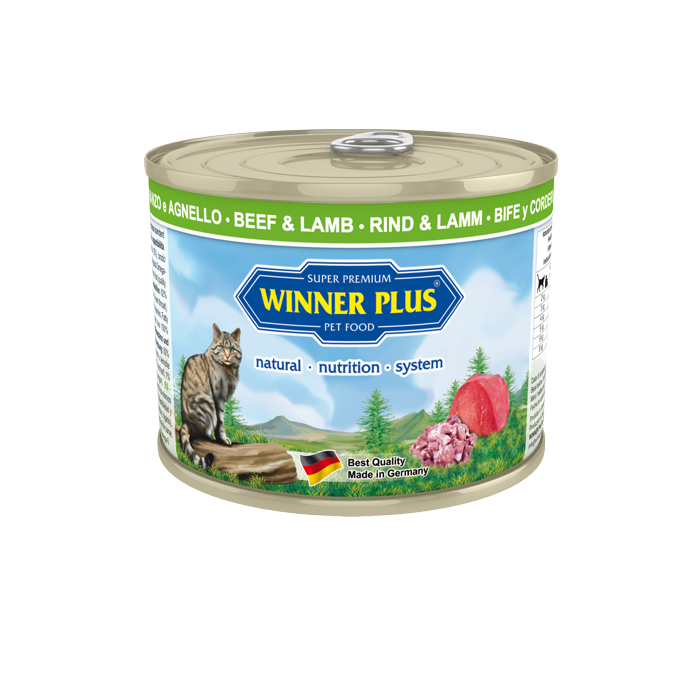 WP SUPER PREMIUM MENUE CAT Rind & Lamm 195 g