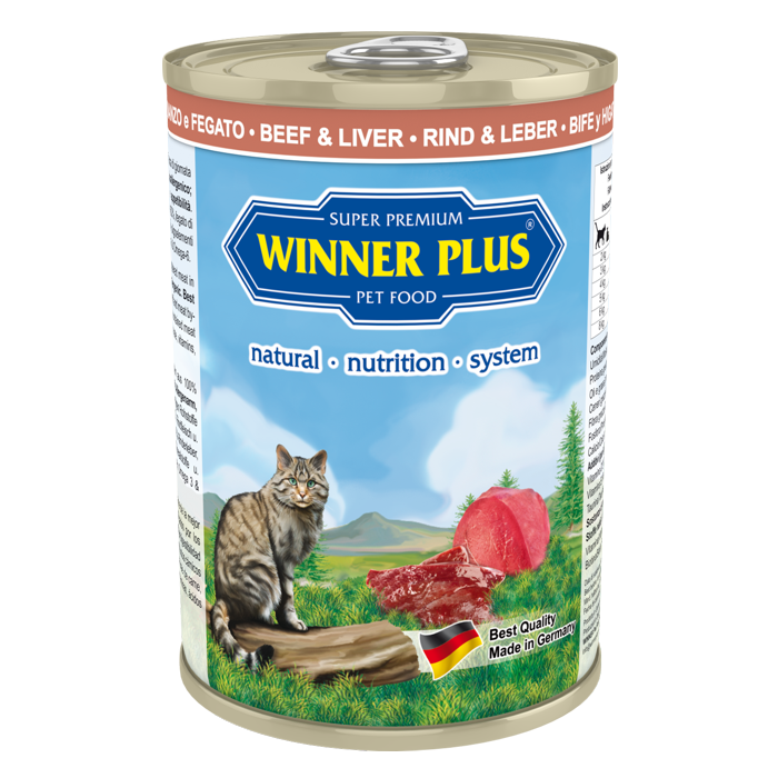 WP SUPER PREMIUM MENUE CAT Rind & Leber 395 g