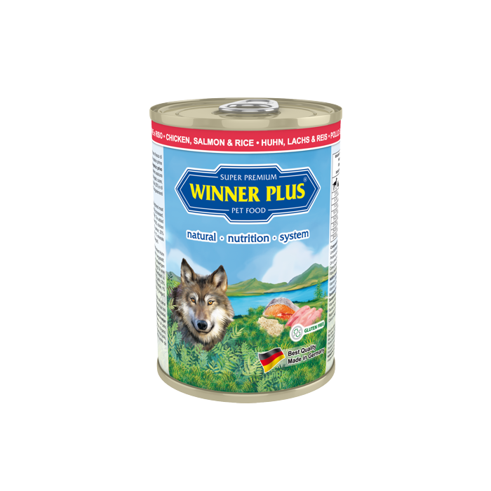 WP SUPER PREMIUM MENUE Huhn, Lachs & Reis 400 g