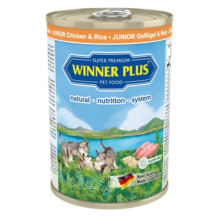 WP SUPER PREMIUM MENUE PUPPY JUNIOR Huhn & Reis 400 g