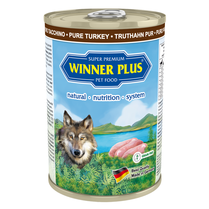 WP SUPER PREMIUM MENUE MONO PUR Truthahn 400 g main product photo