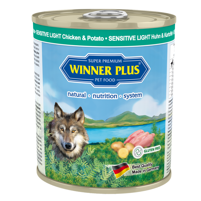 WP SUPER PREMIUM MENUE SENSITIV LIGHT Huhn & Kartoffel 800 g