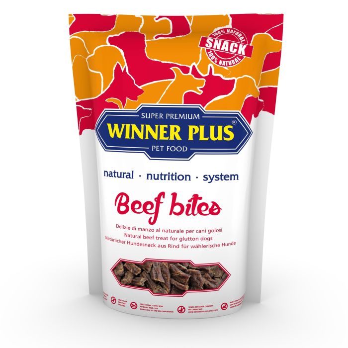 WINNER PLUS DogSnack Beef Bites 100 g main product photo