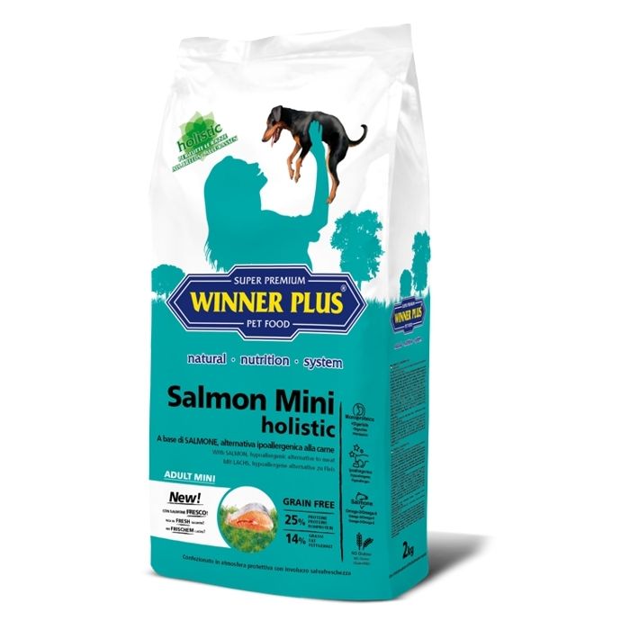 WINNER PLUS HOLISTIC Salmon Mini 2 kg NEW