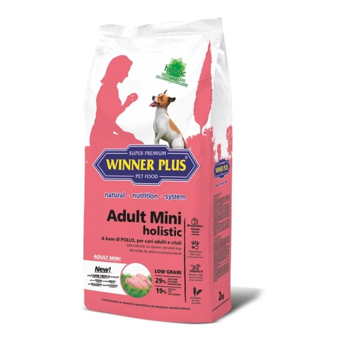 WINNER PLUS HOLISTIC Adult Mini 2 kg NEW