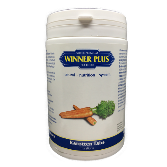 WINNER PLUS Karotten Tabs mit Biotin 600 g / ca. 588 Stück