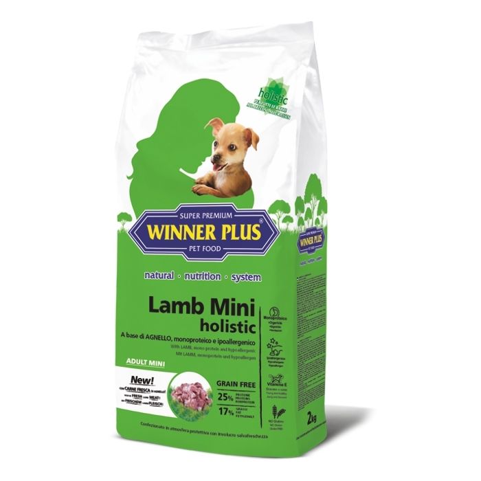 WINNER PLUS HOLISTIC Lamb Mini 2 kg NEW