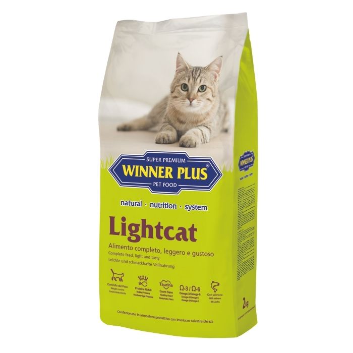 satellit Summen Afskrække Lightcat, Super Premium Light Katzenfutter, Senior Katzen, glutenfrei, mit  Huhn