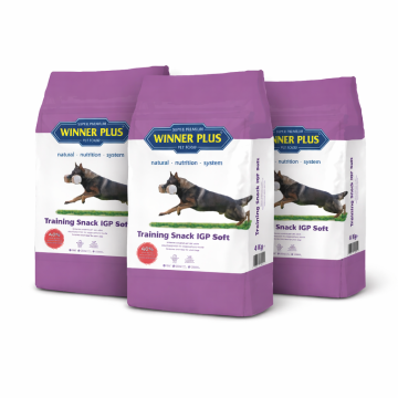 3 x WINNER PLUS Training Snack IGP Soft XXL Krokette 4 kg
