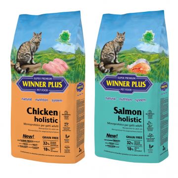 WINNER PLUS Cat Holistic 2 x 2kg Sparpaket
