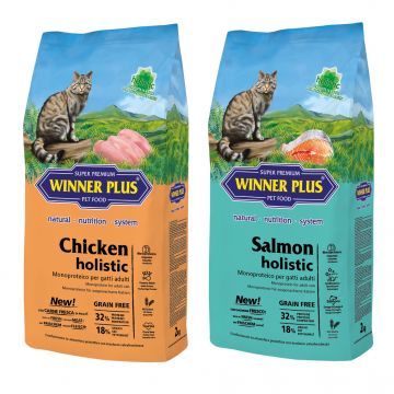 WINNER PLUS Cat Holistic 2 x 2kg Sparpaket