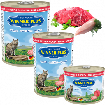 WP SUPER PREMIUM MENUE CAT Rind & Huhn