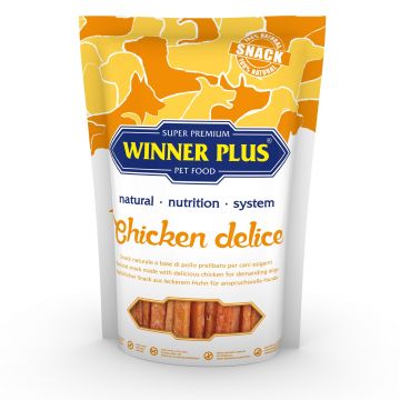 WINNER PLUS DogSnack Chicken Delice 100 g