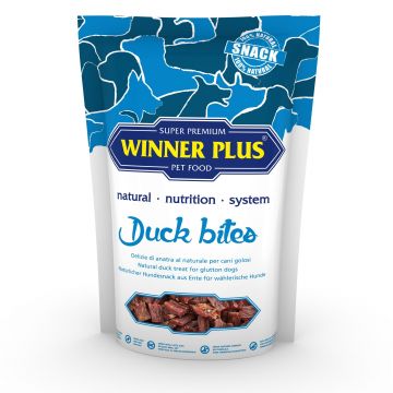 WINNER PLUS DogSnack Duck Bites 100 g