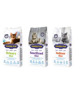 WINNER PLUS Cat HEALTH LINE 3 x 2kg Sparpaket
