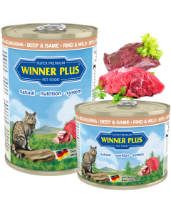 WP SUPER PREMIUM MENUE CAT Rind & Wild