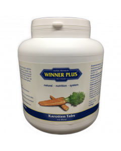 WINNER PLUS Karotten Tabs mit Biotin 1400 g / ca. 1373 Stück