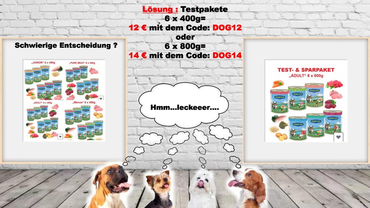 Winner Plus - Onlineshop | 100% natürliche Tiernahrung